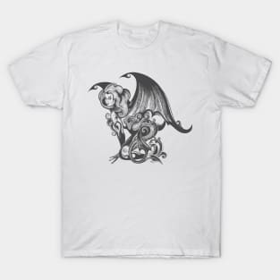 Succubus Demon Illustration T-Shirt